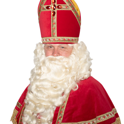 Sinterklaas-puku Cotton Velvet 4-osainen
