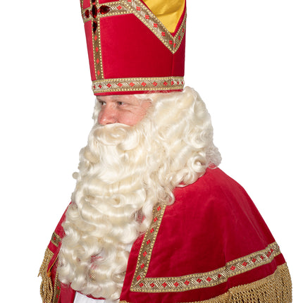 Sinterklaas-puku Cotton Velvet 4-osainen