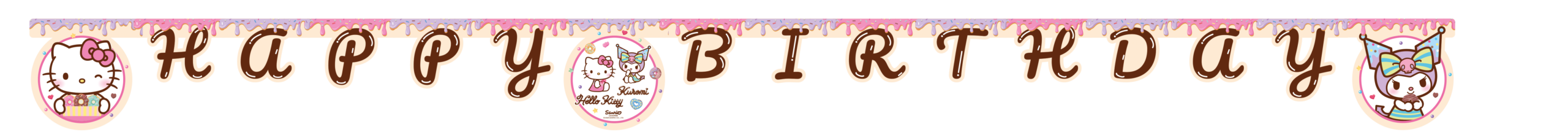 Hyvää syntymäpäivää, Letterslinger Hello Kitty