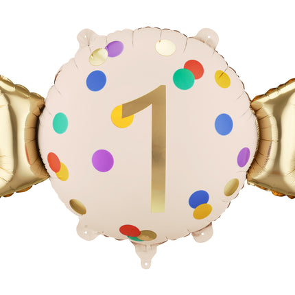 Kalvopallo Candy 1 vuosi, 61x37 cm, sekoitus