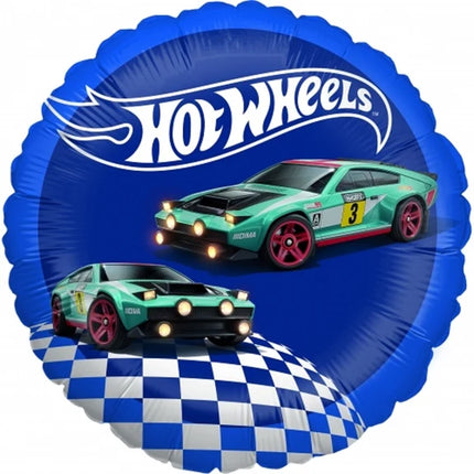 Hot Wheels -heliumilmapallo, tyhjä, 45 cm