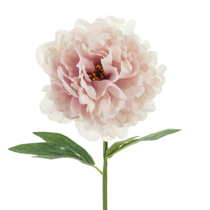 Vaaleanpunainen tekokukka pioni