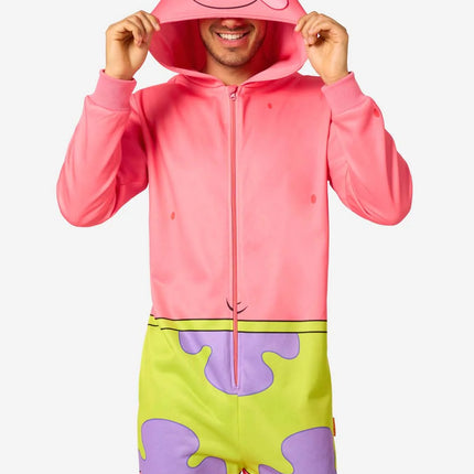 SpongeBob ja Patrick -tähtikuosinen unisex-potkupuku, vaaleanpunainen