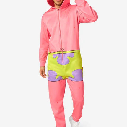 SpongeBob ja Patrick -tähtikuosinen unisex-potkupuku, vaaleanpunainen