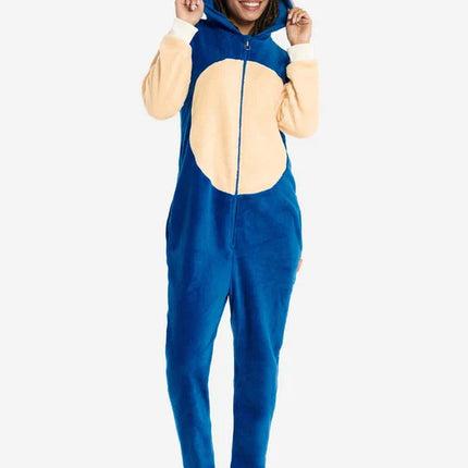 Sonic the Hedgehog Onesie Unisex Blauw