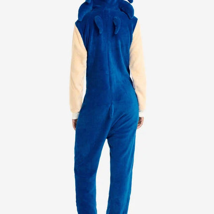 Sonic the Hedgehog Onesie Unisex Blauw