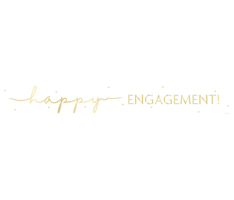 Happy Engagement Banner 2.74m