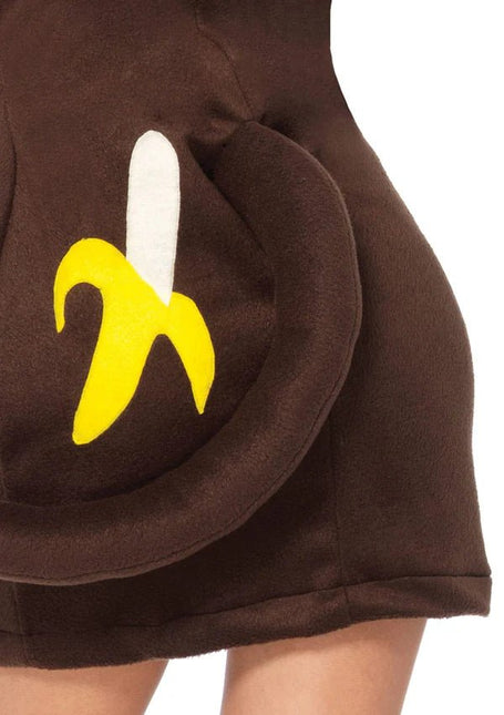 Aap Jurk Bruin Dames Leg Avenue van Leg Avenue koop je bij Partywinkel