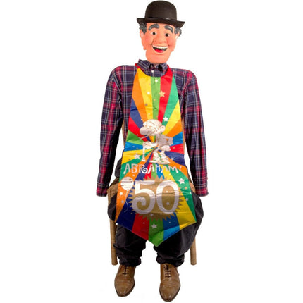 Abraham Pop / Sarah Pop Opblaasbaar 1,44m van Folat koop je bij Partywinkel