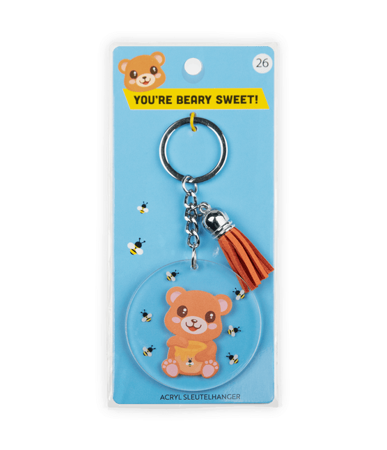 Acryl sleutelhanger Beer van Paper Dreams koop je bij Partywinkel