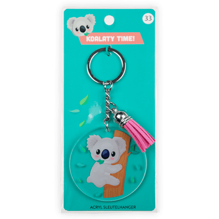 Acryl Sleutelhanger Koala van Paper Dreams koop je bij Partywinkel