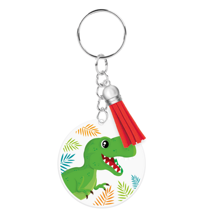 Akryylinen avaimenperä, dinosaurus