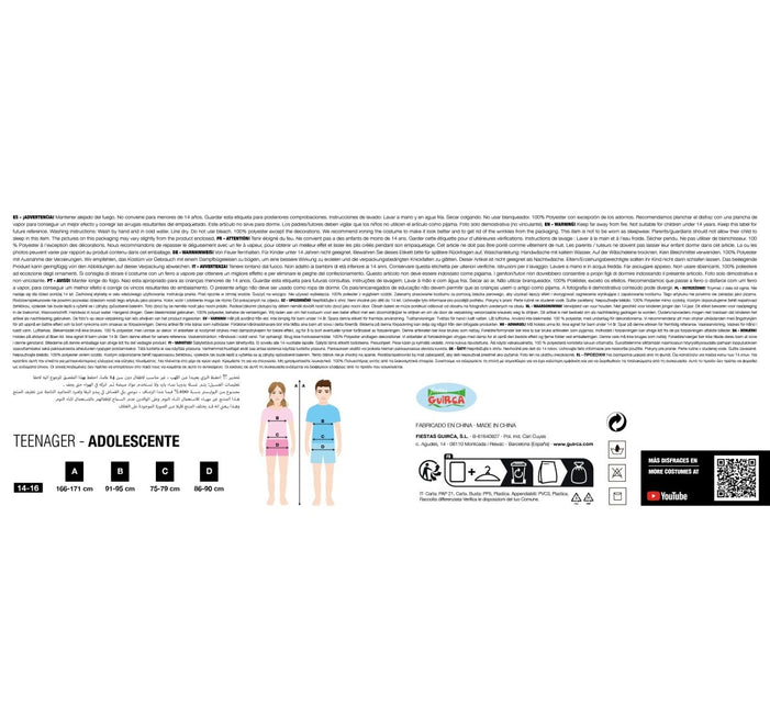 Afstudeer Toga Zwart Rood Dames van Fiestas Guirca koop je bij Partywinkel