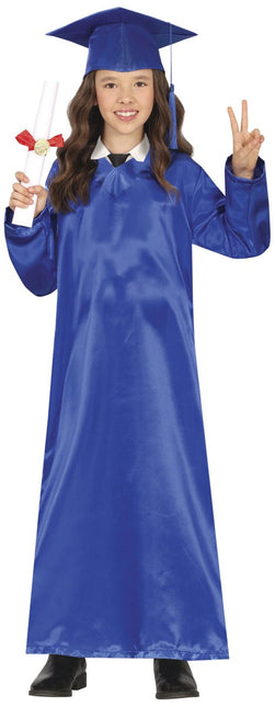 Afstudeer Toga Zwart Rood Kind van Fiestas Guirca koop je bij Partywinkel