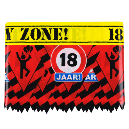 Afzetlint 18 Jaar 12m van Paper Dreams koop je bij Partywinkel