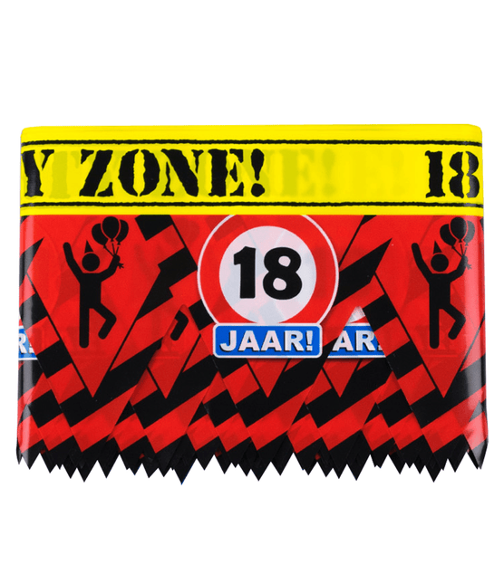 Afzetlint 18 Jaar 12m van Paper Dreams koop je bij Partywinkel