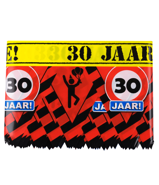 Afzetlint 30 Jaar 12m van Paper Dreams koop je bij Partywinkel