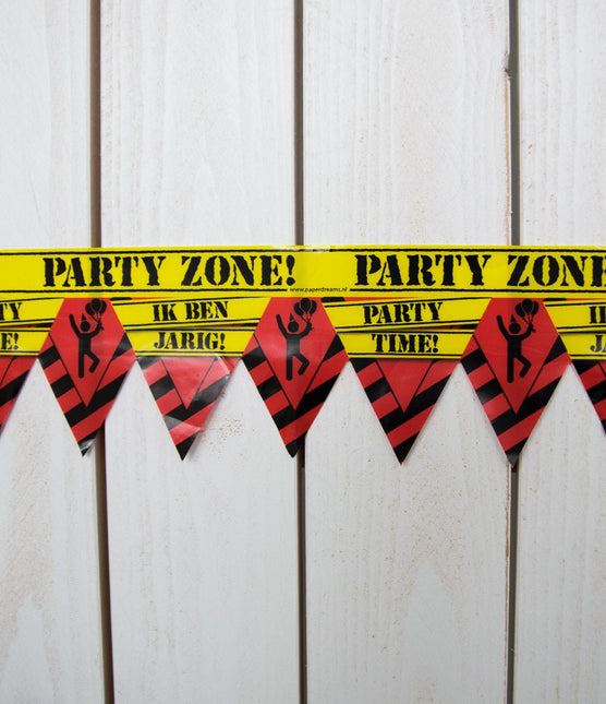 Afzetlint Ik Ben Jarig 12m van Paper Dreams koop je bij Partywinkel
