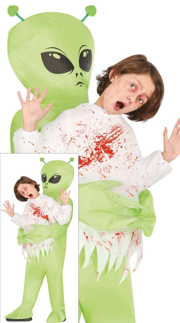 Alien Pak Groen Kind Carry Me van Fiestas Guirca koop je bij Partywinkel