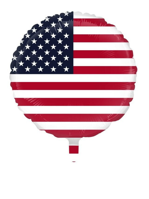 Amerika Helium Ballon Leeg 45cm van WeFiesta koop je bij Partywinkel