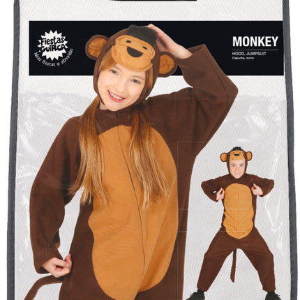 Apen Onesie Kind van Fiestas Guirca koop je bij Partywinkel