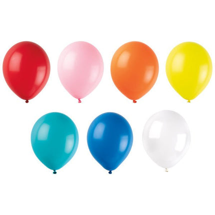 Assorti Latexballonnen 30cm 50st van Unique koop je bij Partywinkel