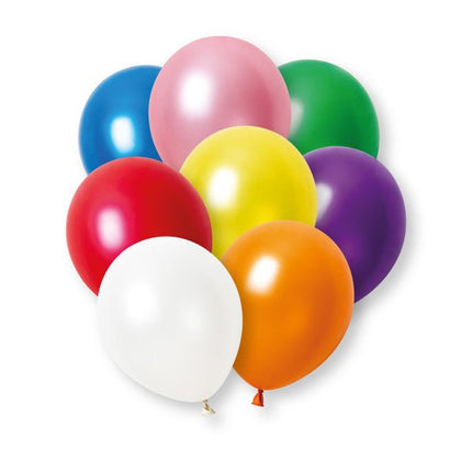 Assorti Parelballonnen 30cm 8st van Unique koop je bij Partywinkel