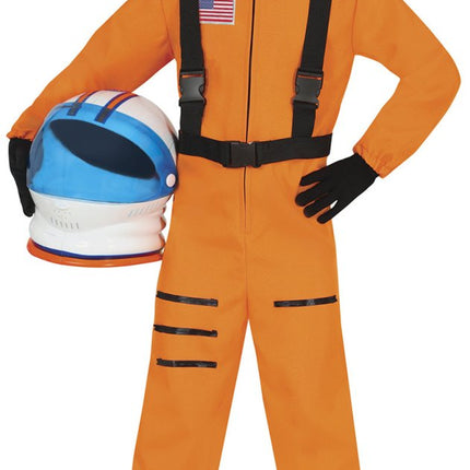 Astronauten Pak Oranje Kind van Fiestas Guirca koop je bij Partywinkel