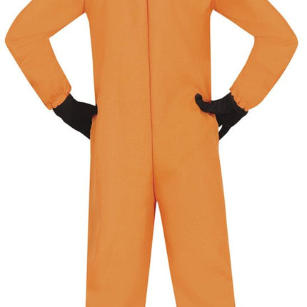 Astronauten Pak Oranje Kind van Fiestas Guirca koop je bij Partywinkel