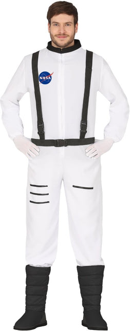 Astronauten Pak Wit Heren Nasa van Fiestas Guirca koop je bij Partywinkel