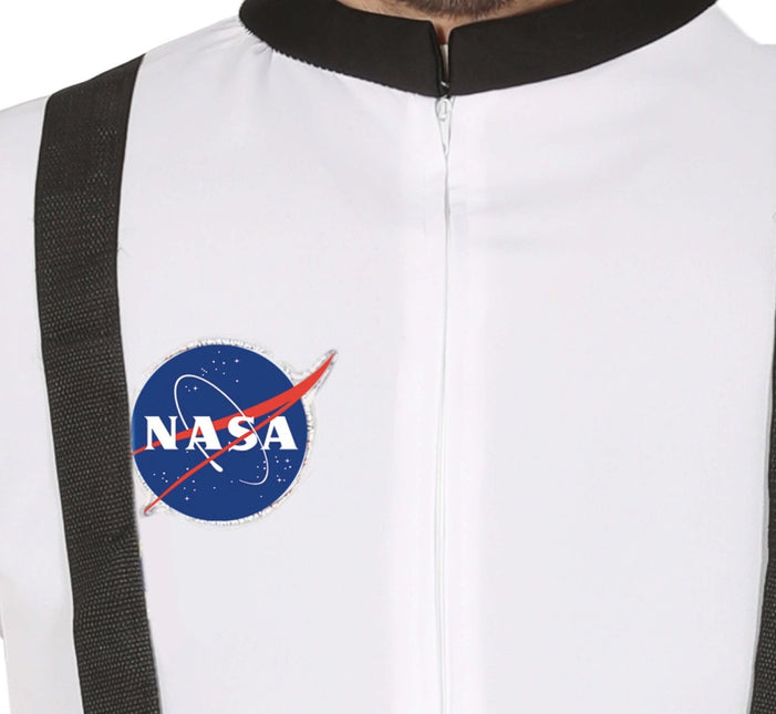 Astronauten Pak Wit Heren Nasa van Fiestas Guirca koop je bij Partywinkel