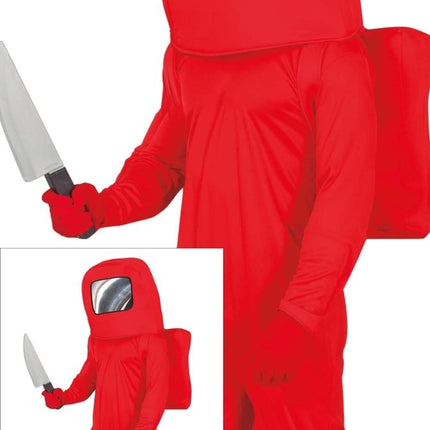 Astronautenpak Kind Rood 14/16 jaar van Fiestas Guirca koop je bij Partywinkel