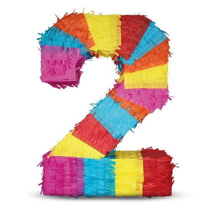 Numero 2 Piñata 45 cm