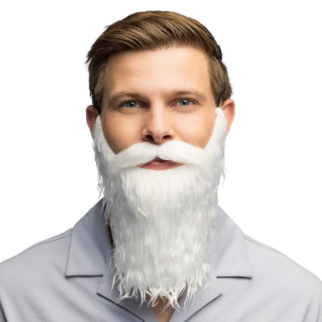 Baard Classic wit van Boland koop je bij Partywinkel