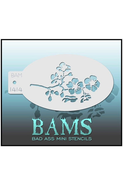 Bad Ass Schmink Sjabloon 1414 van Bad Ass Stencils koop je bij Partywinkel