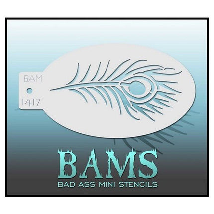 Bad Ass Schmink Sjabloon 1417 van Bad Ass Stencils koop je bij Partywinkel