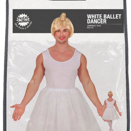 Ballerina Pak Wit Heren van Fiestas Guirca koop je bij Partywinkel