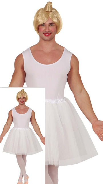 Ballerina Pak Wit Heren van Fiestas Guirca koop je bij Partywinkel