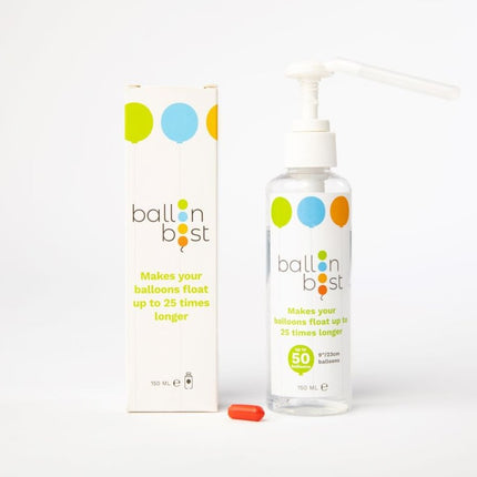 Ballon Float Gel 50 Balonnen Inclusief Pomp van Balloonboost koop je bij Partywinkel