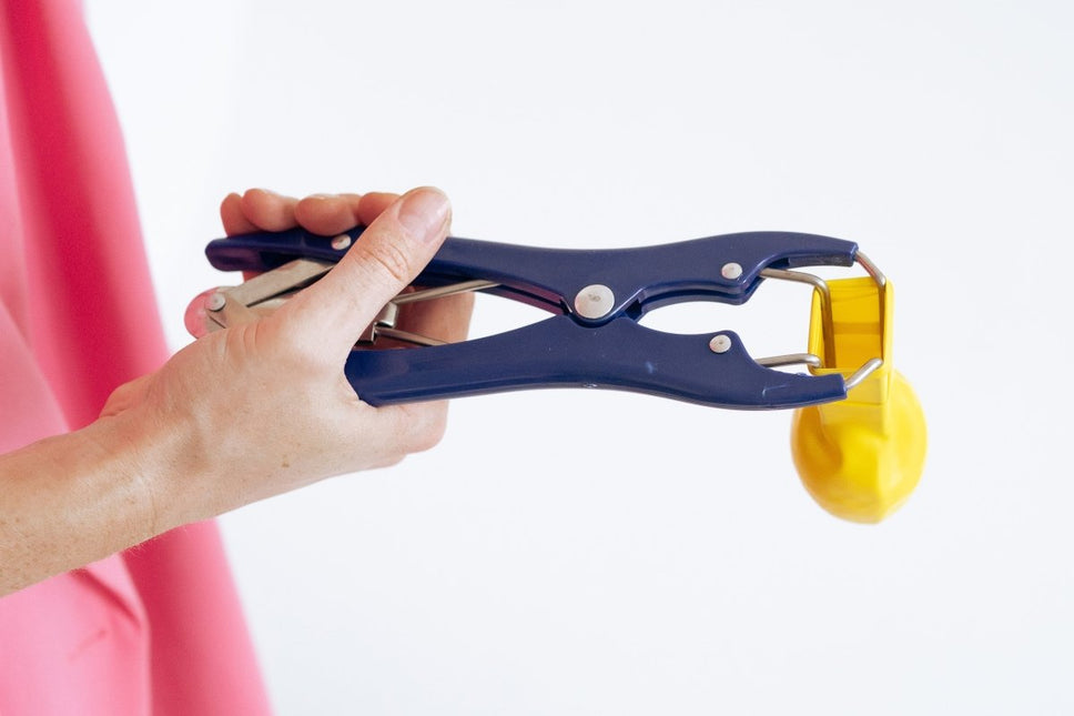 Ballondilatatietang blauw 21,3cm van Partydeco koop je bij Partywinkel