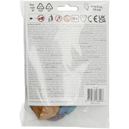 Ballonnen 20 jaar Happy 20th 33cm 6st van Folat koop je bij Partywinkel