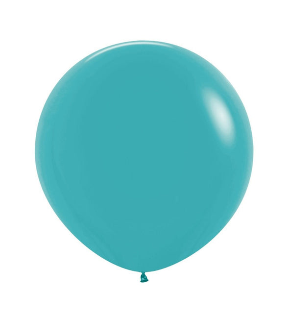 Ballonnen Caribbean Blue 61cm 10st van Sempertex koop je bij Partywinkel
