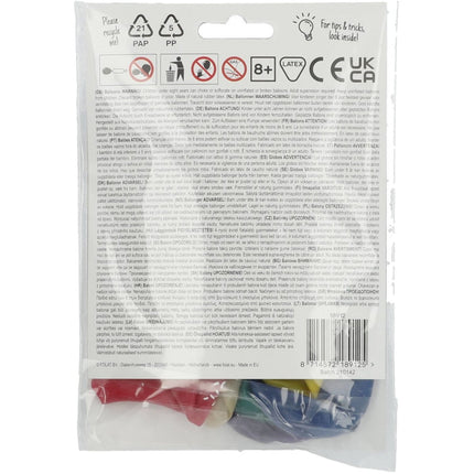 Ballonnen Happy 12Th Bday 33cm 6st van Folat koop je bij Partywinkel