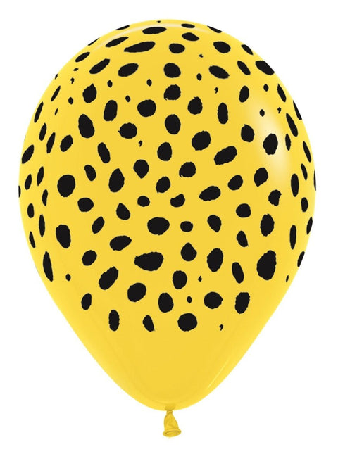 Ballonnen Jungle Stripes Mix 30cm 25st van Sempertex koop je bij Partywinkel