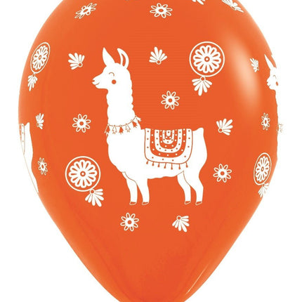 Ballonnen Lama Mix 30cm 25st van Sempertex koop je bij Partywinkel