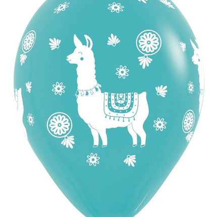 Ballonnen Lama Mix 30cm 25st van Sempertex koop je bij Partywinkel