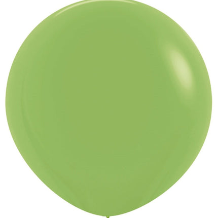Ballonnen Lime Green 91cm 10st van Sempertex koop je bij Partywinkel