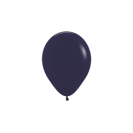 Ballonnen Navy Blue 12cm 50st van Sempertex koop je bij Partywinkel