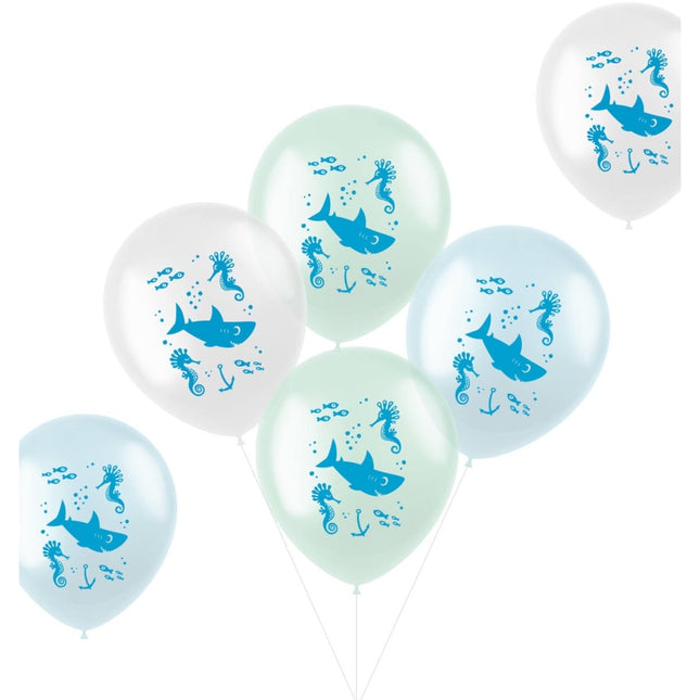 Ballonnen Onder De Zee 33cm 6st van Folat koop je bij Partywinkel