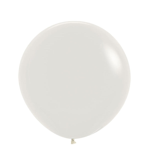 Ballonnen Pastel Dusk Cream 61cm 10st van Sempertex koop je bij Partywinkel